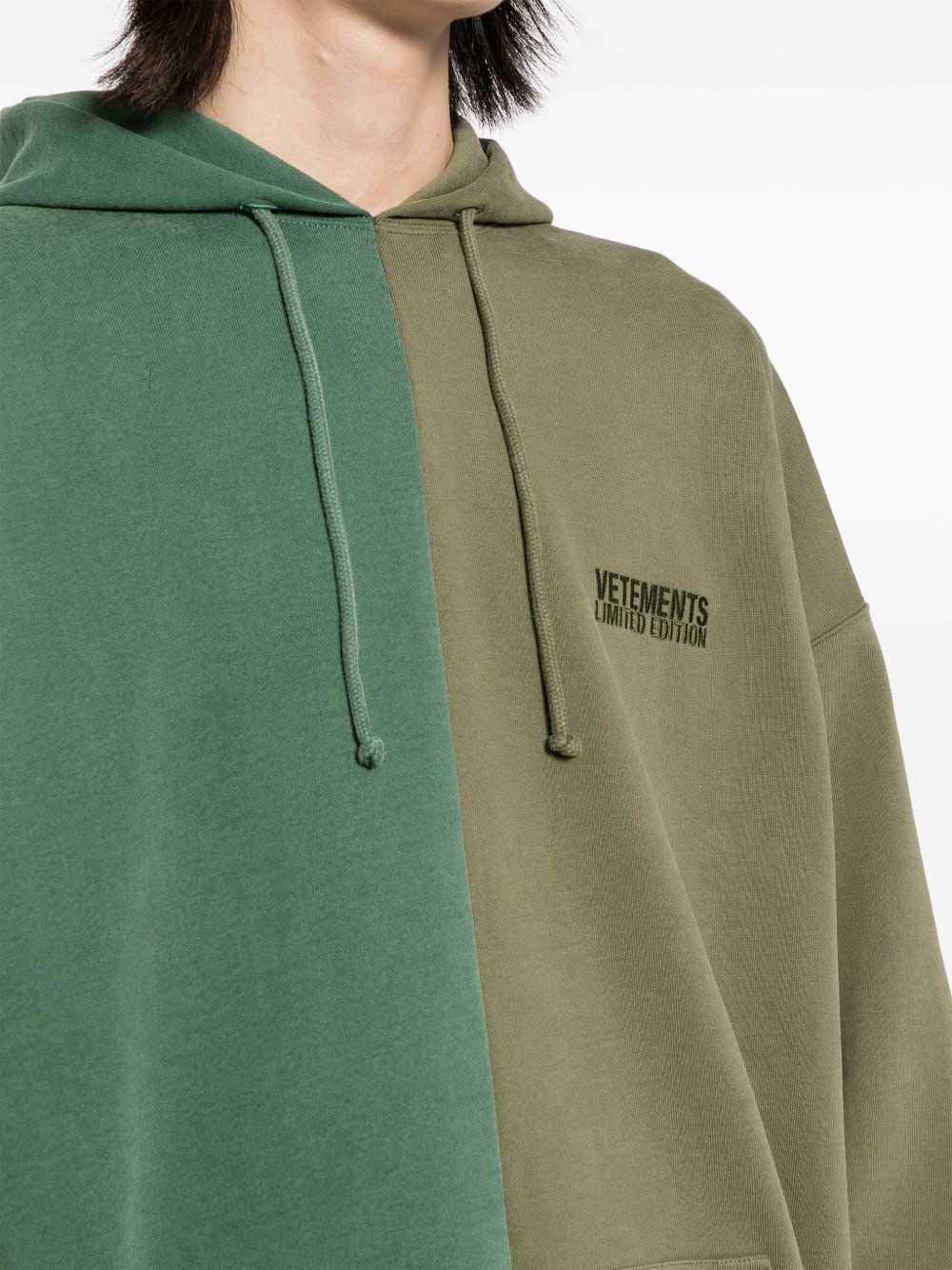 logo-embroidered hoodie - 6