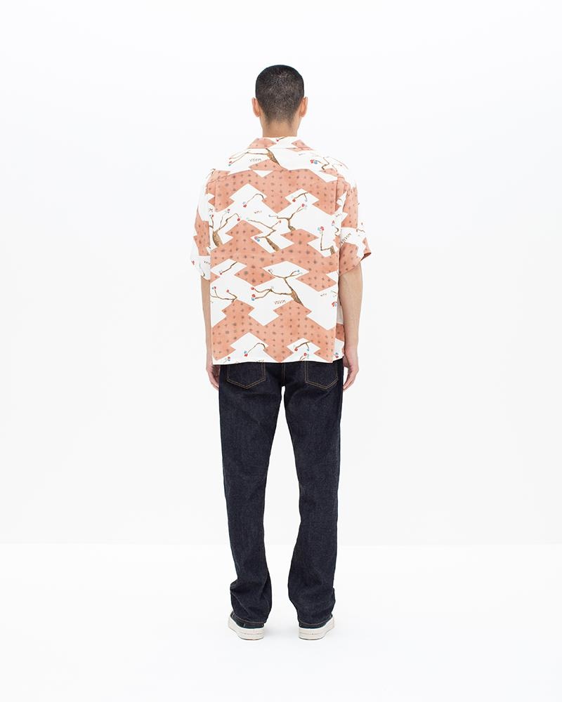 CROSBY SHIRT S/S (SILK) PINK - 4