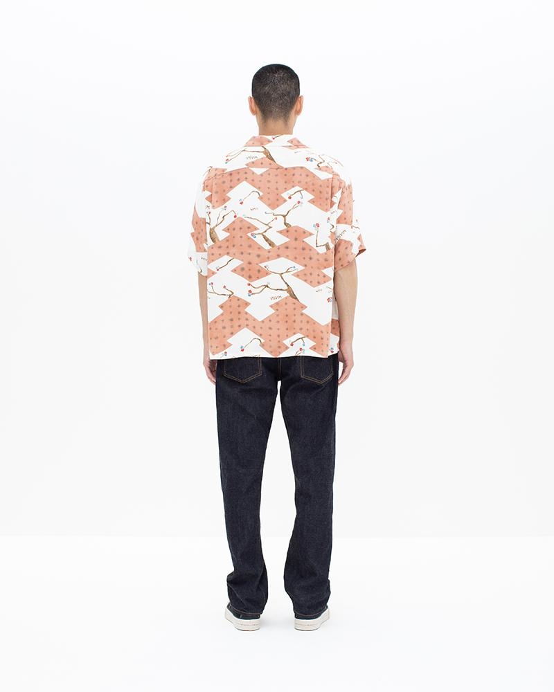 Visvim Crosby Shirt S/S (Silk) Pink