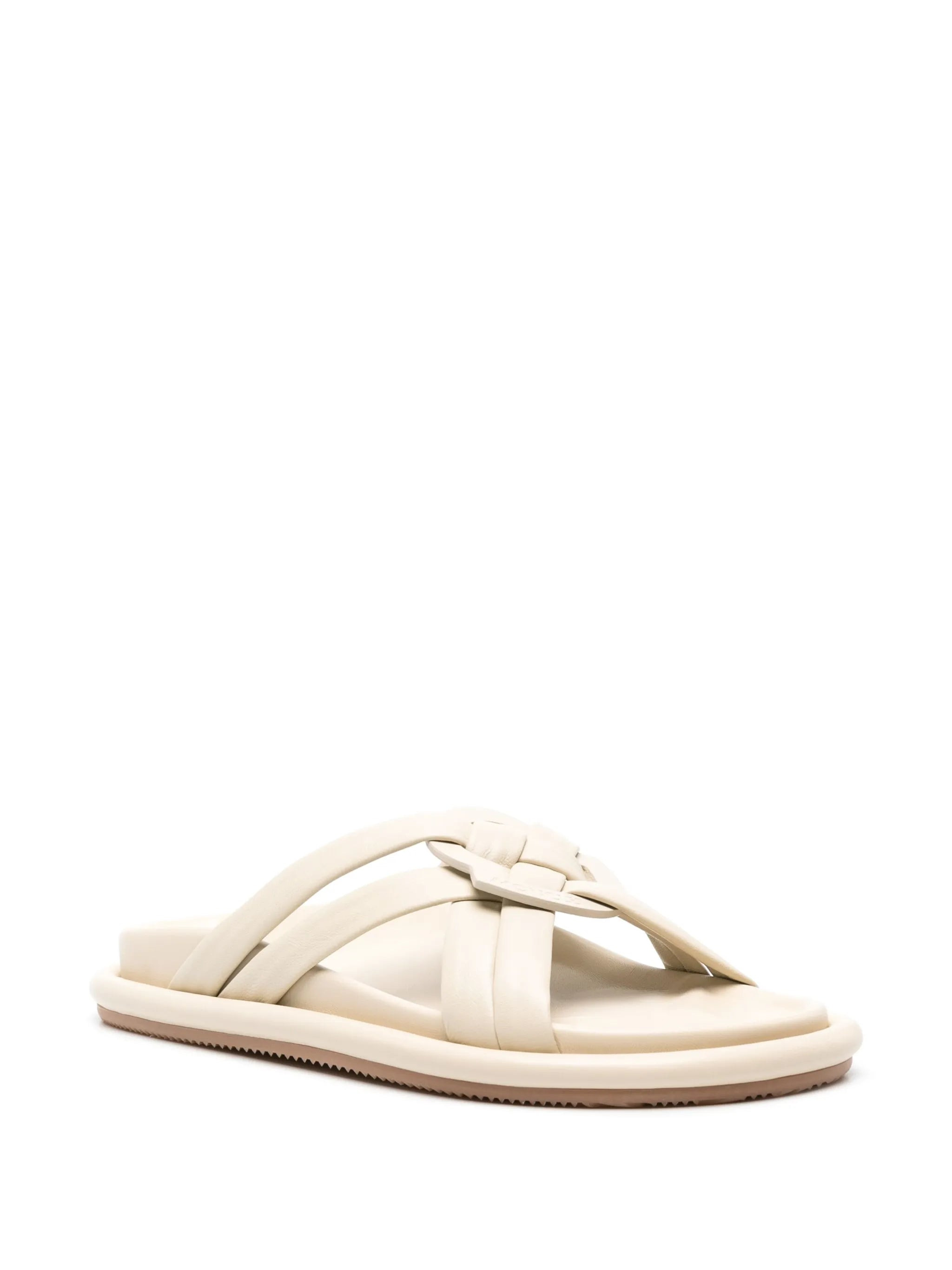 Bell interwoven-straps slides - 2