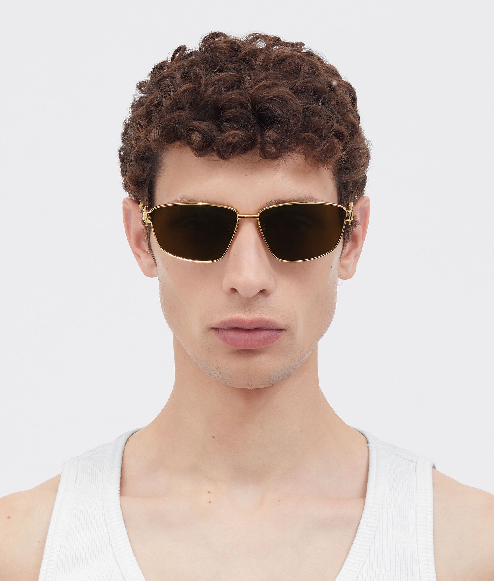 Bottega Veneta turn square sunglasses | REVERSIBLE