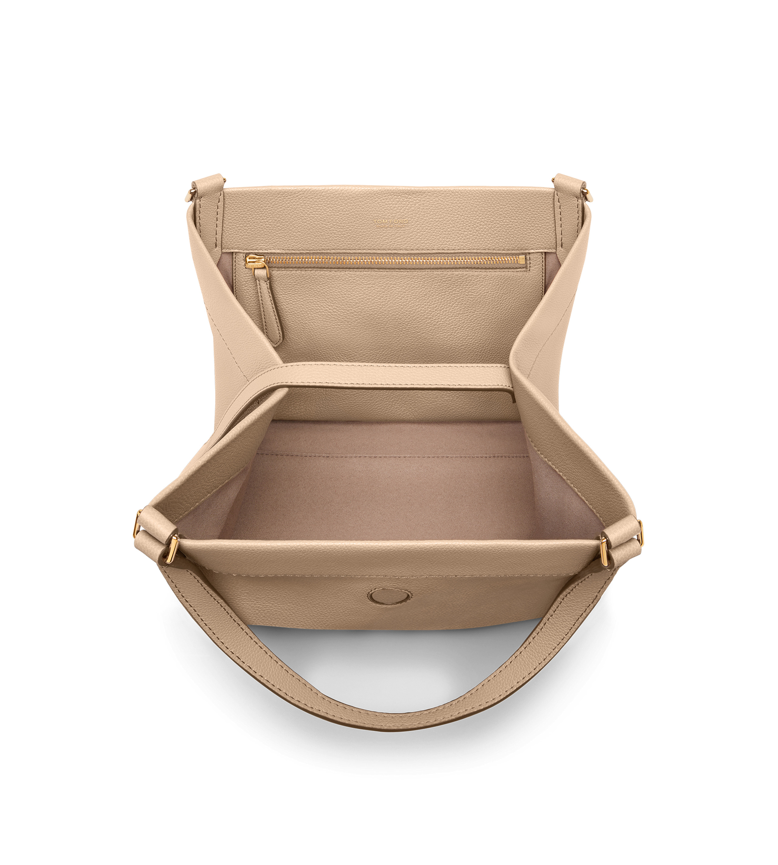 GRAIN LEATHER TARA MEDIUM TOTE - 6