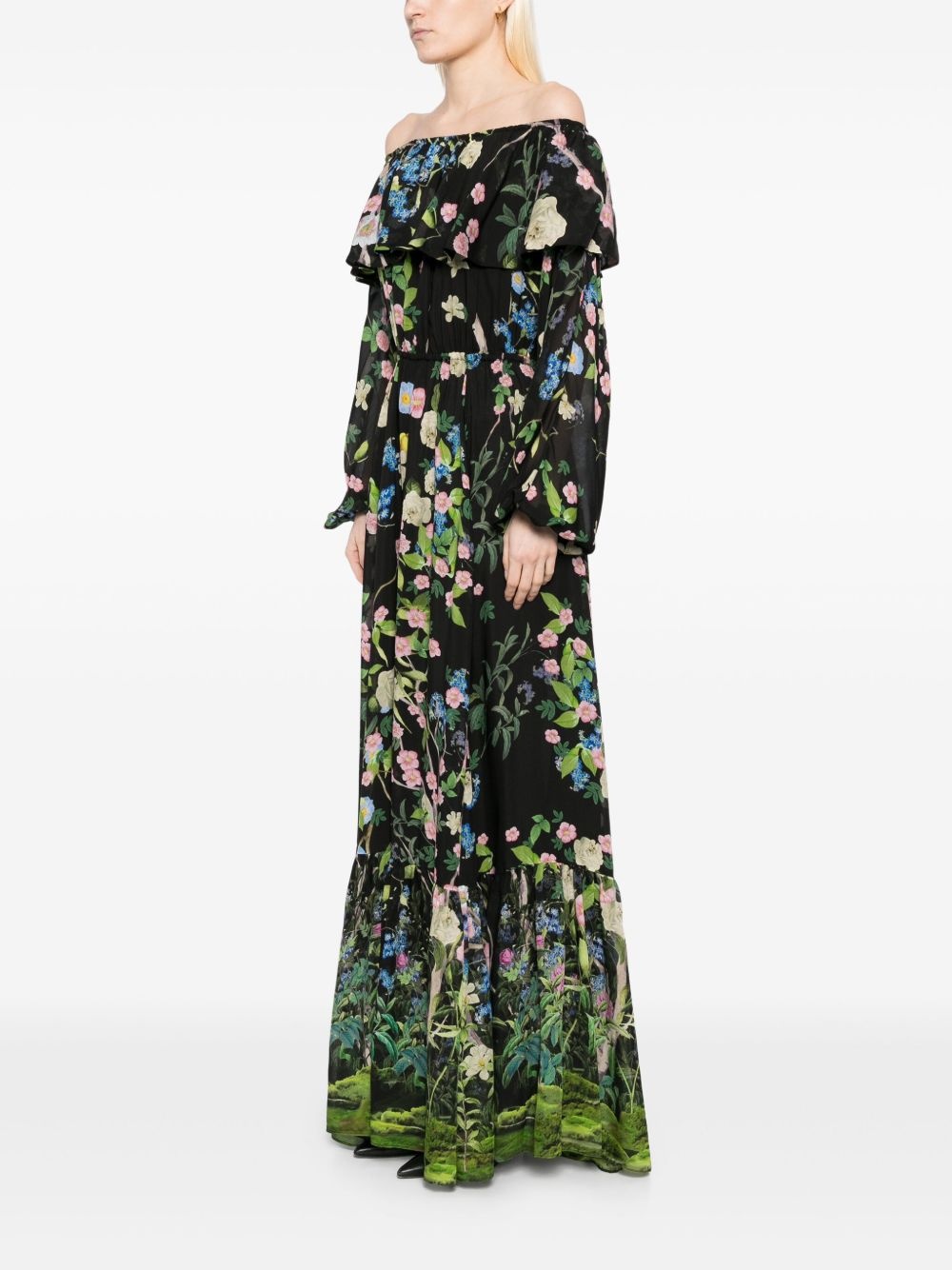 silk dress - 3