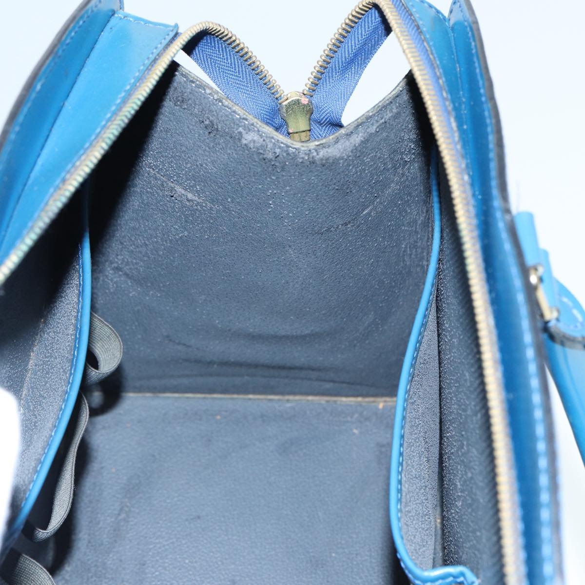 LOUIS VUITTON Epi Riviera Hand Bag Blue M48185 - 13
