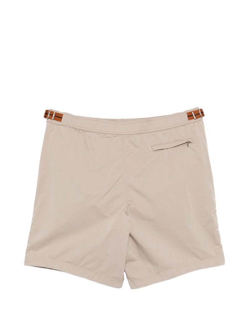 ZEGNA buckle-fastening swim shorts outlook