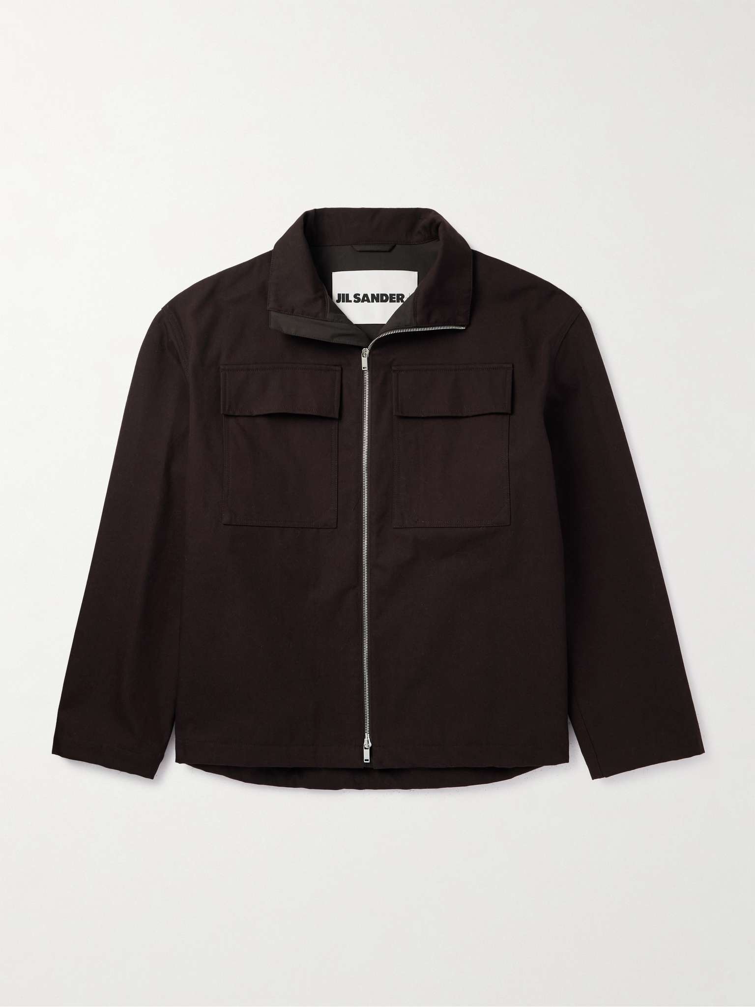 Organic Cotton-Canvas Blouson Jacket - 1