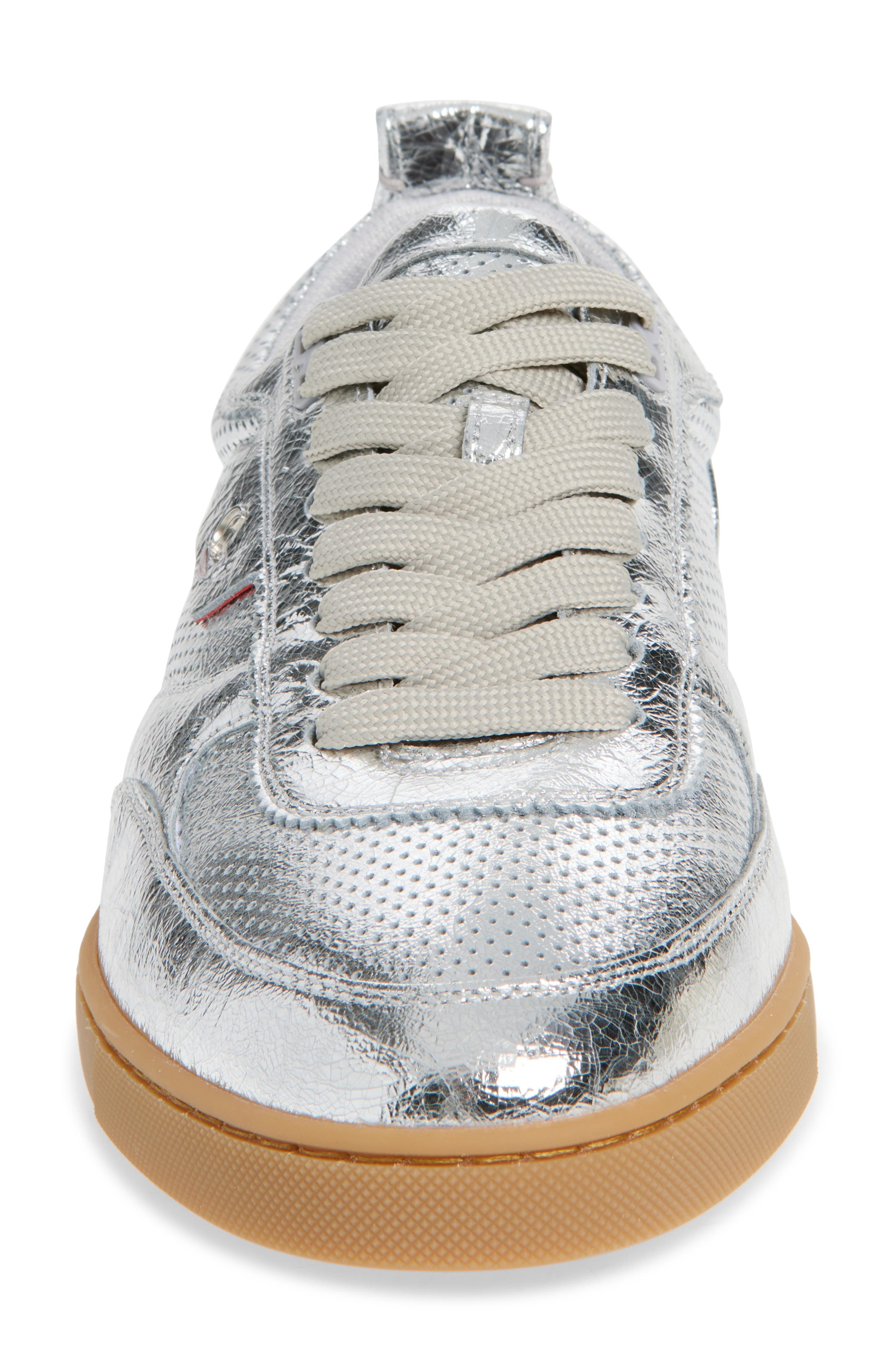 Christian Louboutin Tutti Rui Sneaker in Silver at Nordstrom - 4