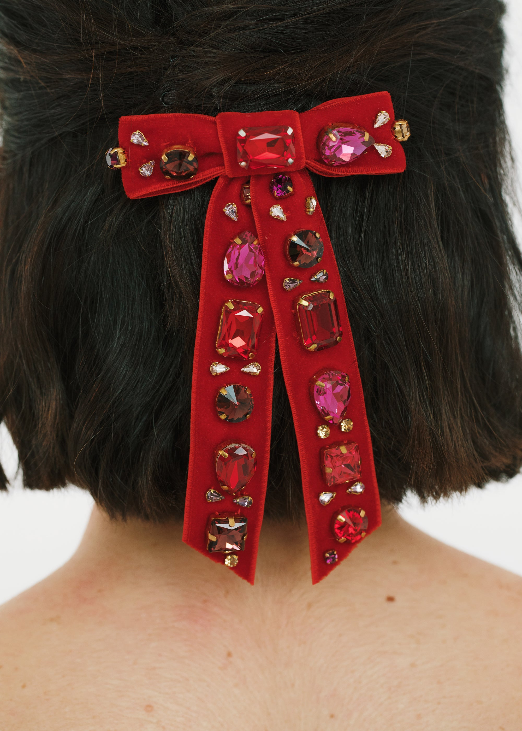 Lucia Bow Barrette - 3