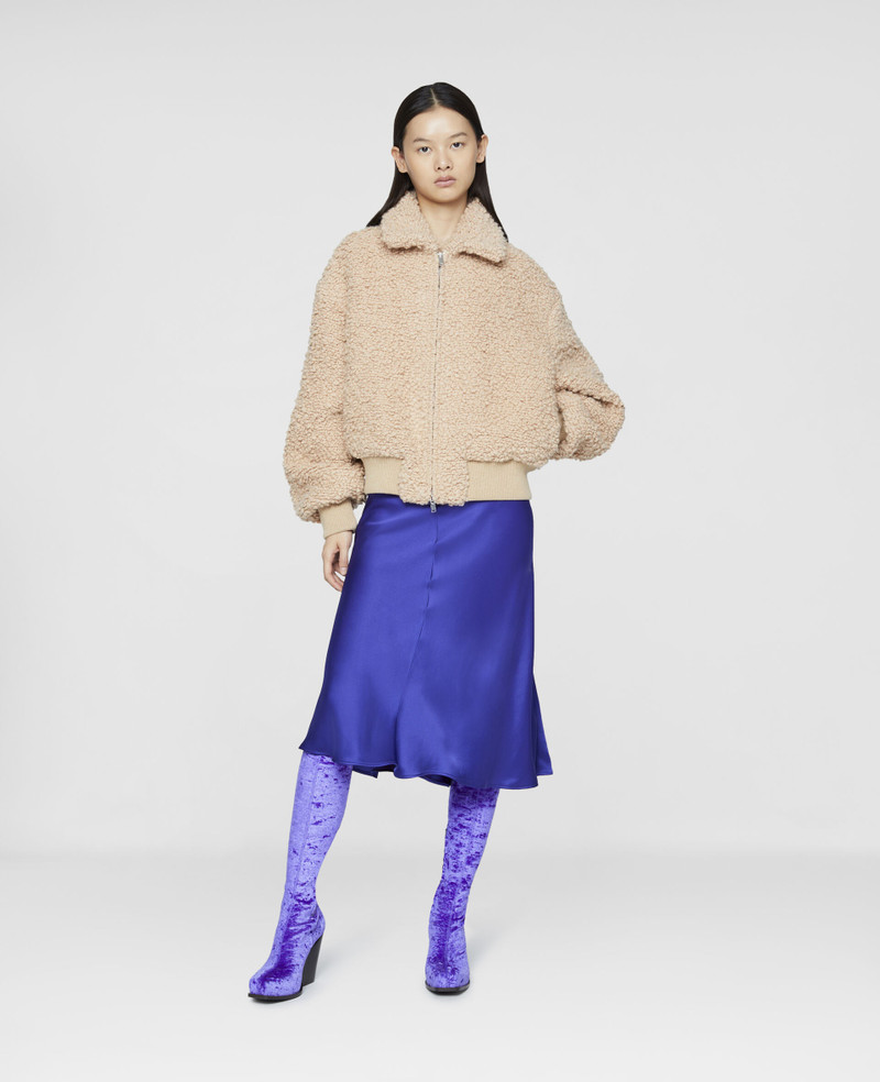Stella McCartney Wool Blend Bomber Jacket outlook