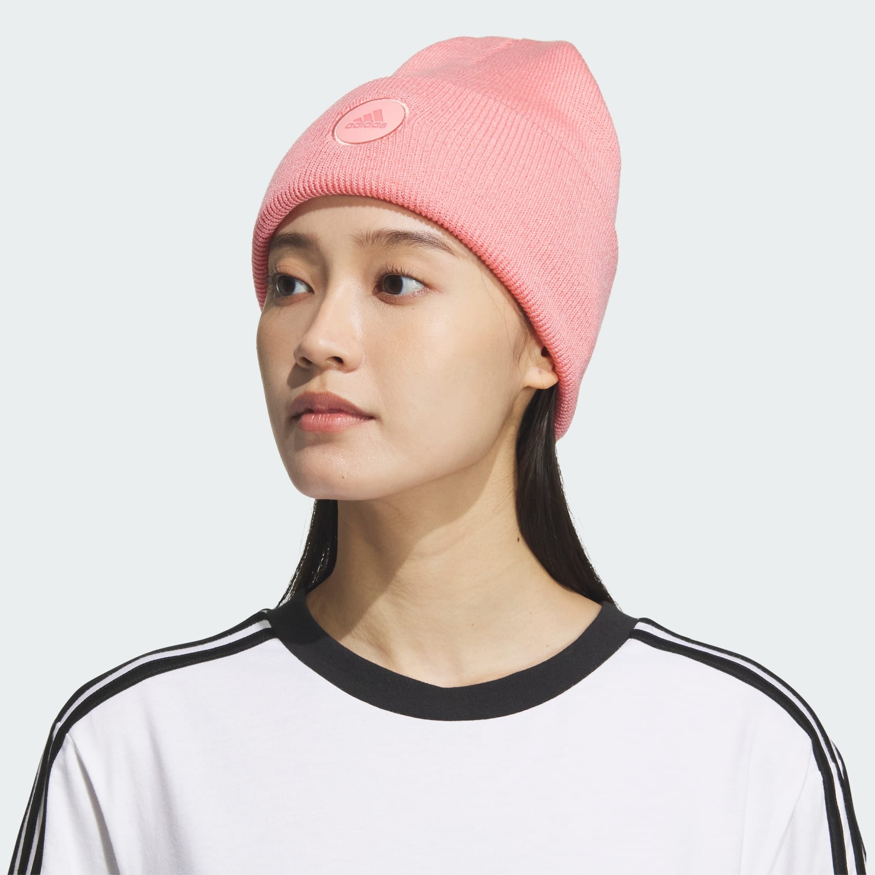 Wide Cuff 2 Fold Beanie - 4