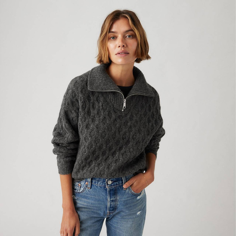 Levi's 1/4 ZIP CABLE SWEATER outlook
