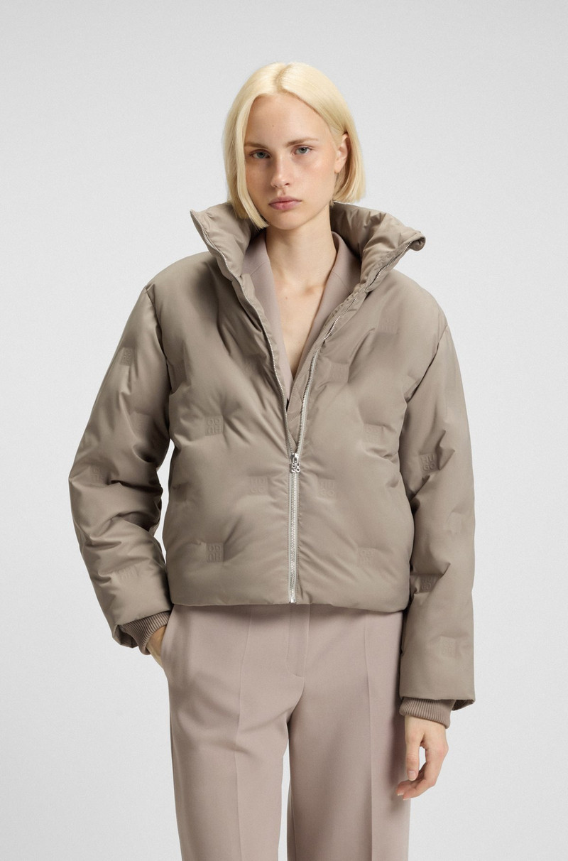 STACKED-LOGO JACKET WITH WATER-REPELLENT FINISH 2