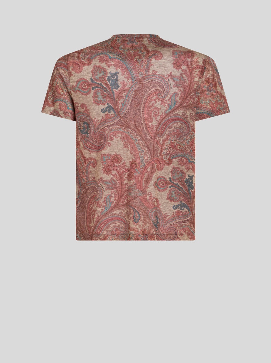 PAISLEY LYOCELL T-SHIRT - 5