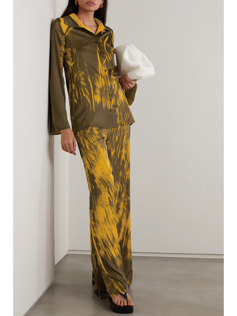ioannes Irene Printed Satin Shirt outlook