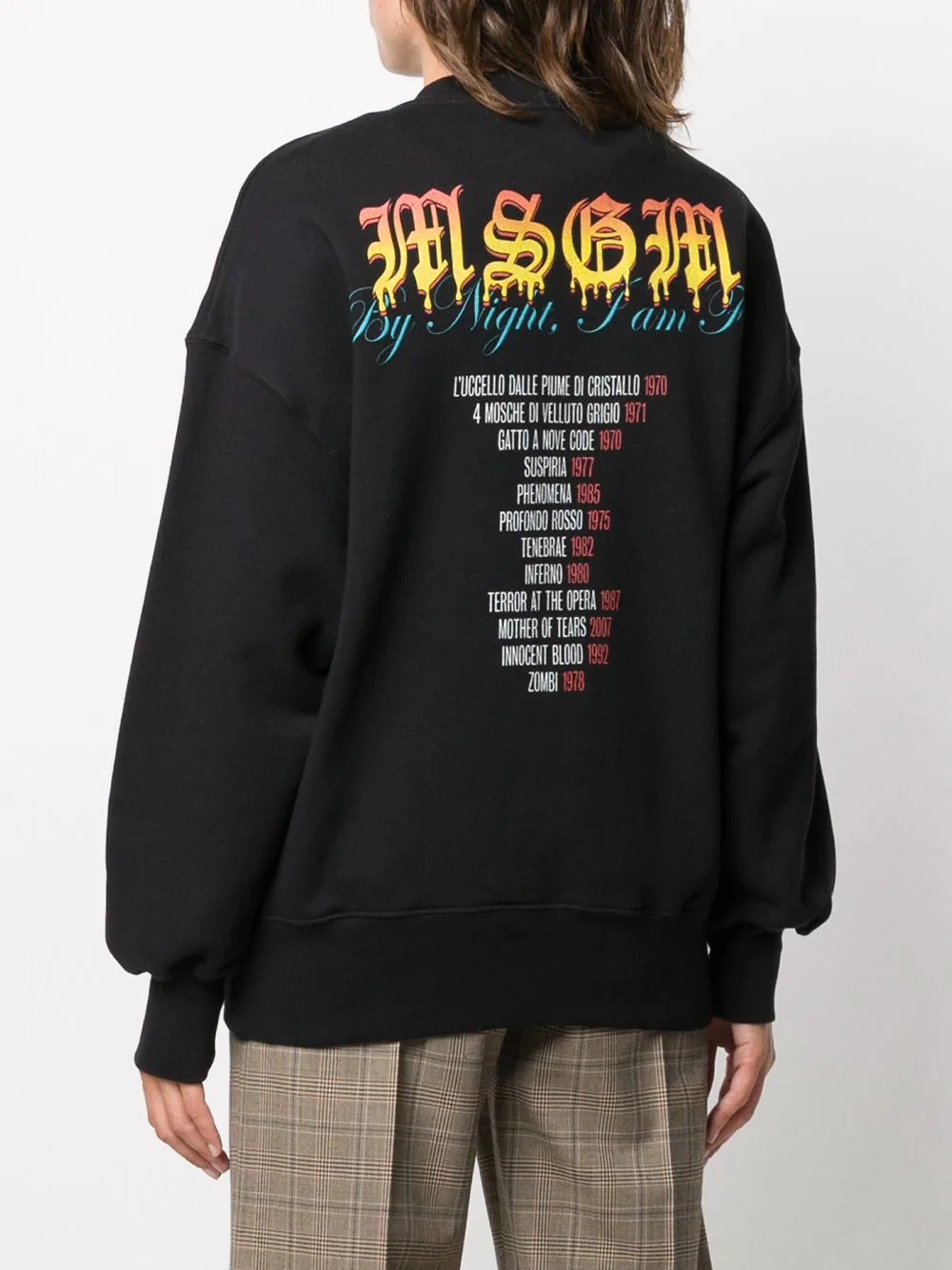 graphic print sweatshirt - 4