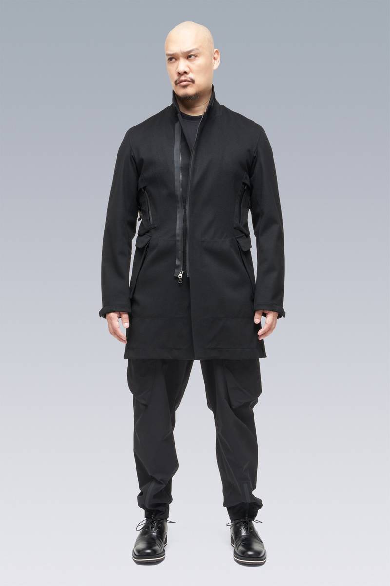 J38-LP Loro Piana® Storm System® Coat Black 8