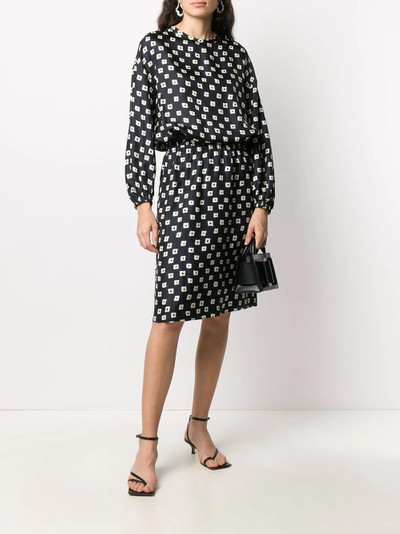 Aspesi printed blouse dress outlook