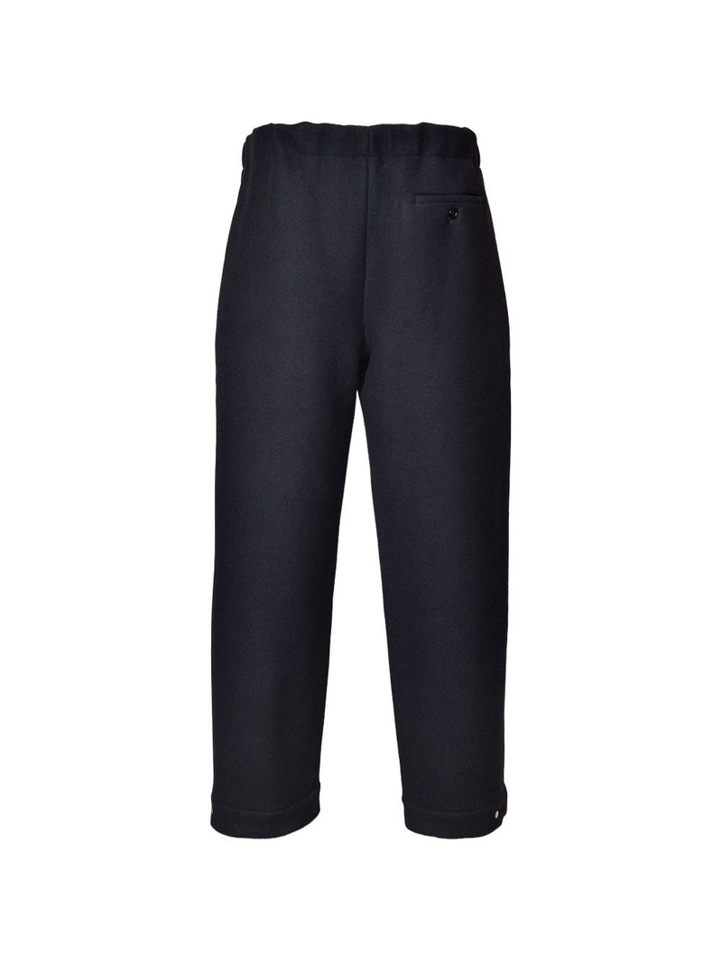 META CAMPANIA COLLECTIVE drawstring-waist wool trousers outlook