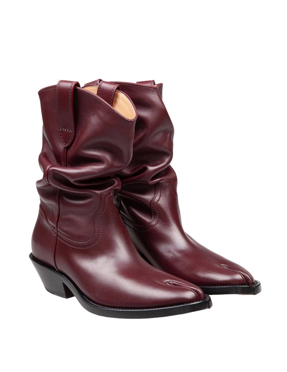 Maison Margiela Tabi Cowboy Boots Made Of Calfskin - 2