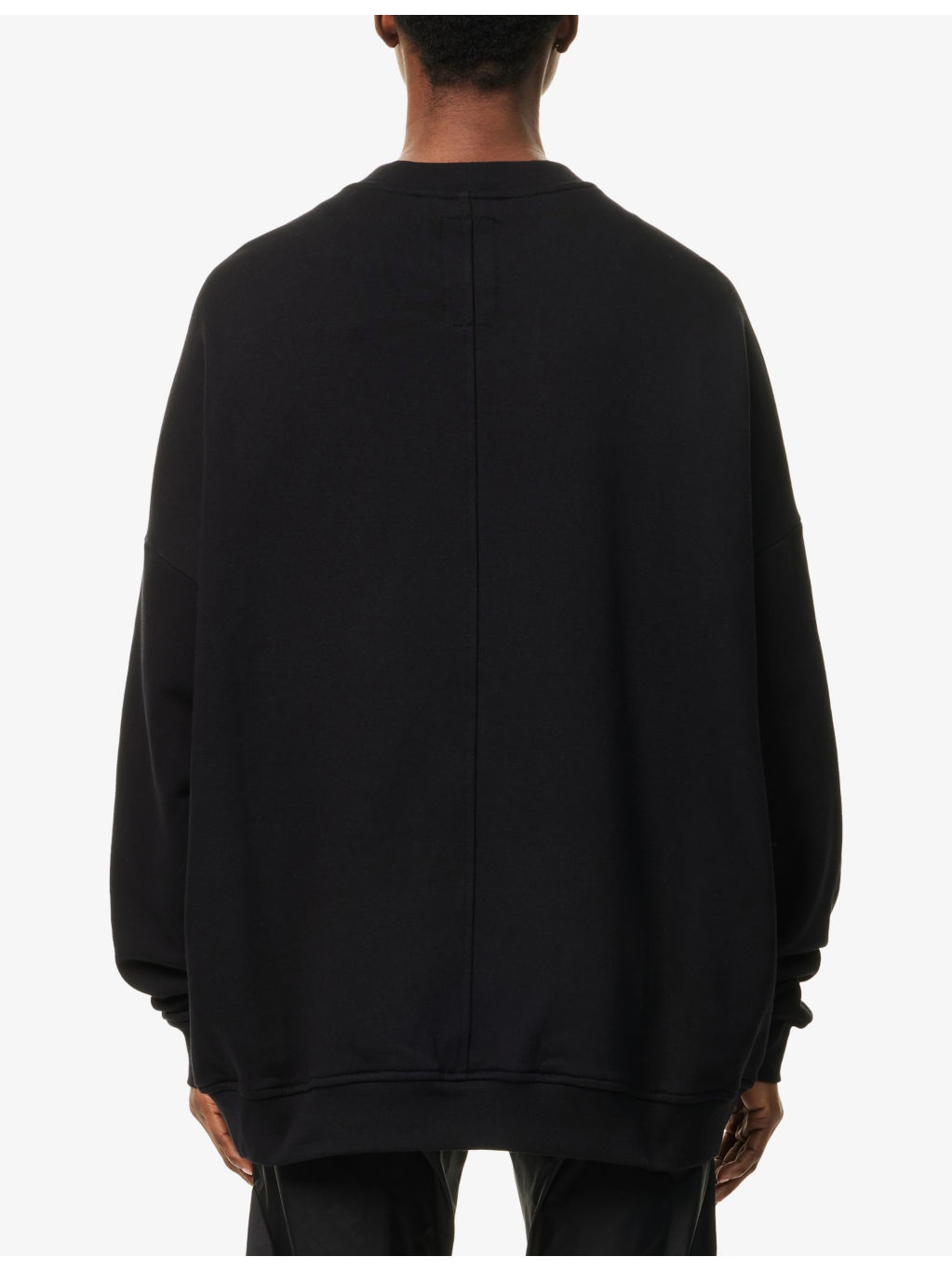 Rick Owens X Champion Jumbo Logo-Embroidery Cotton-Jersey Sweatshirt - 4
