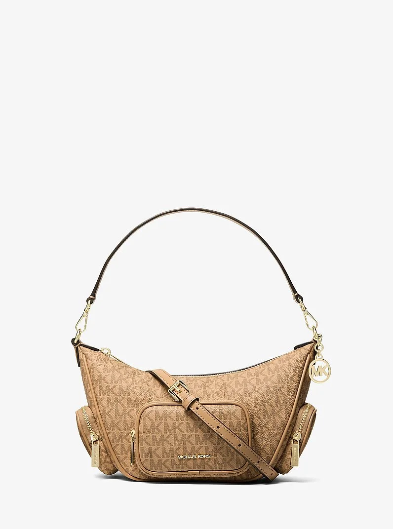Merritt Small Signature Logo Convertible Shoulder Bag - 1