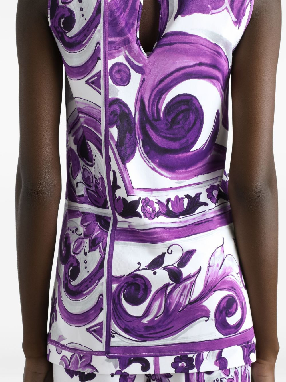 Dolce & Gabbana majolica print Top - 2
