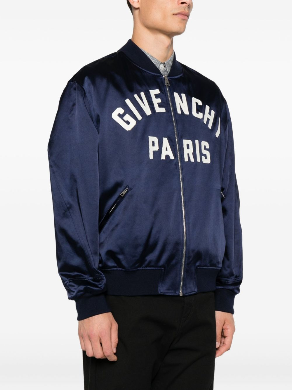 LOGO BOMBER JACKET - 3