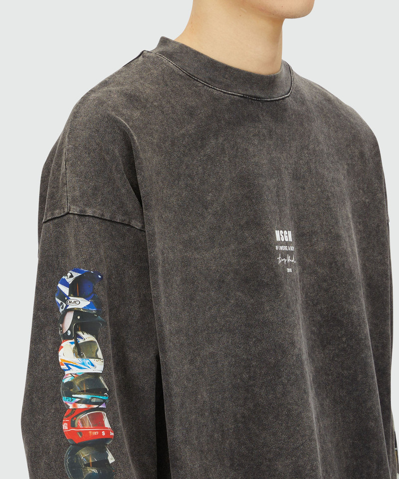 T-shirt with "If I were a boy" print 5