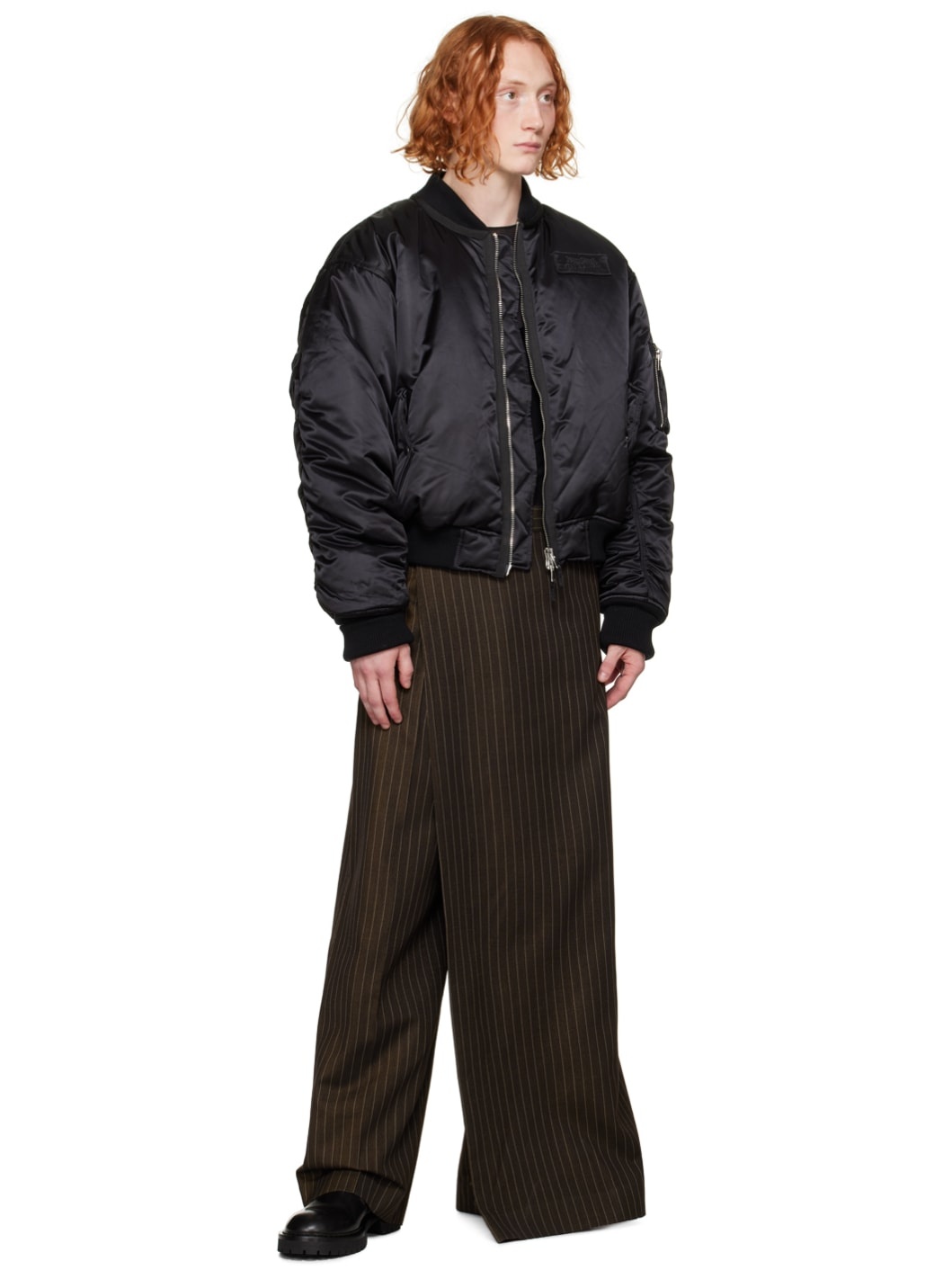 Brown 'The Suit Pant Skirt' Trousers - 4