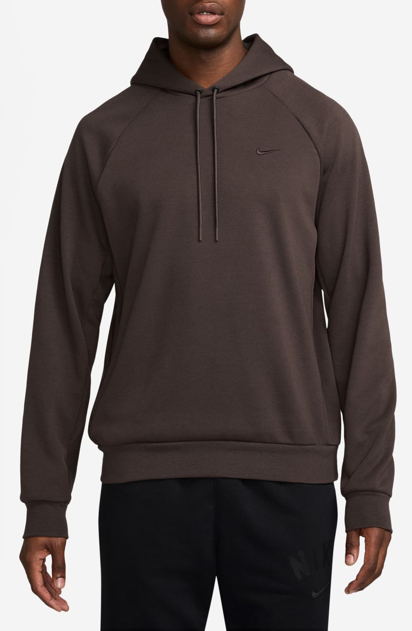 Nike Primary Dri-FIT Hoodie in Baroque Brown at Nordstrom - 1