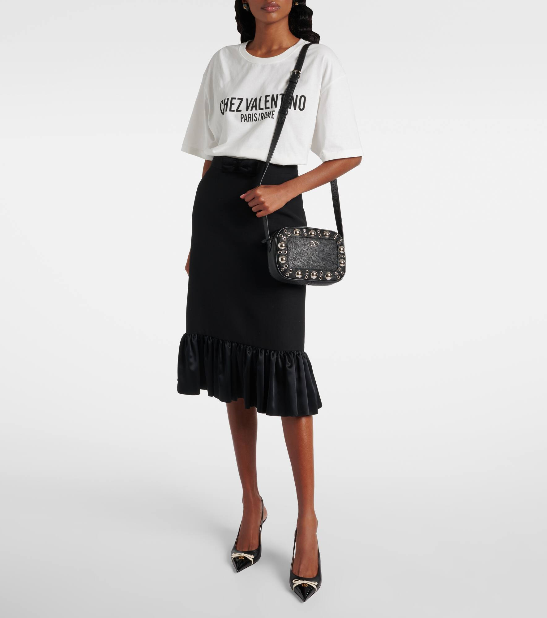 Nellcôte leather crossbody bag - 5