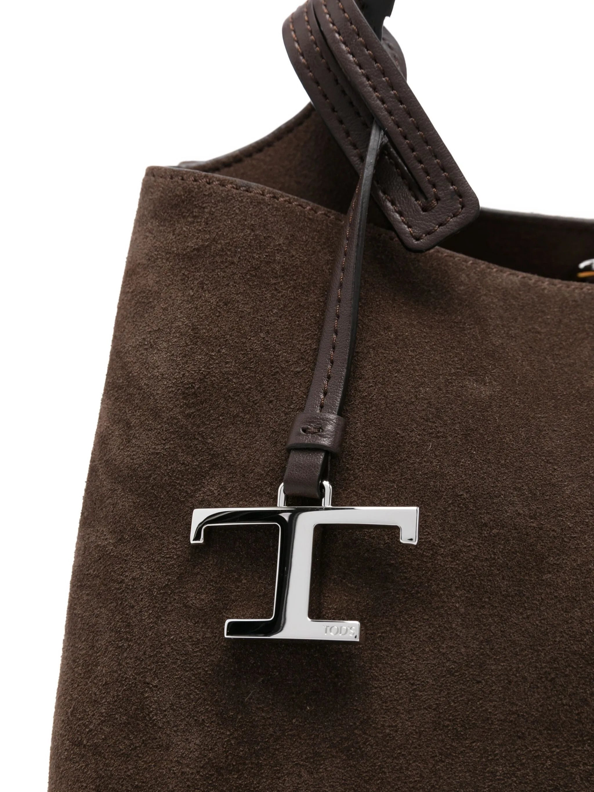 Tod's Suede Top-handle Tote Bag - 3