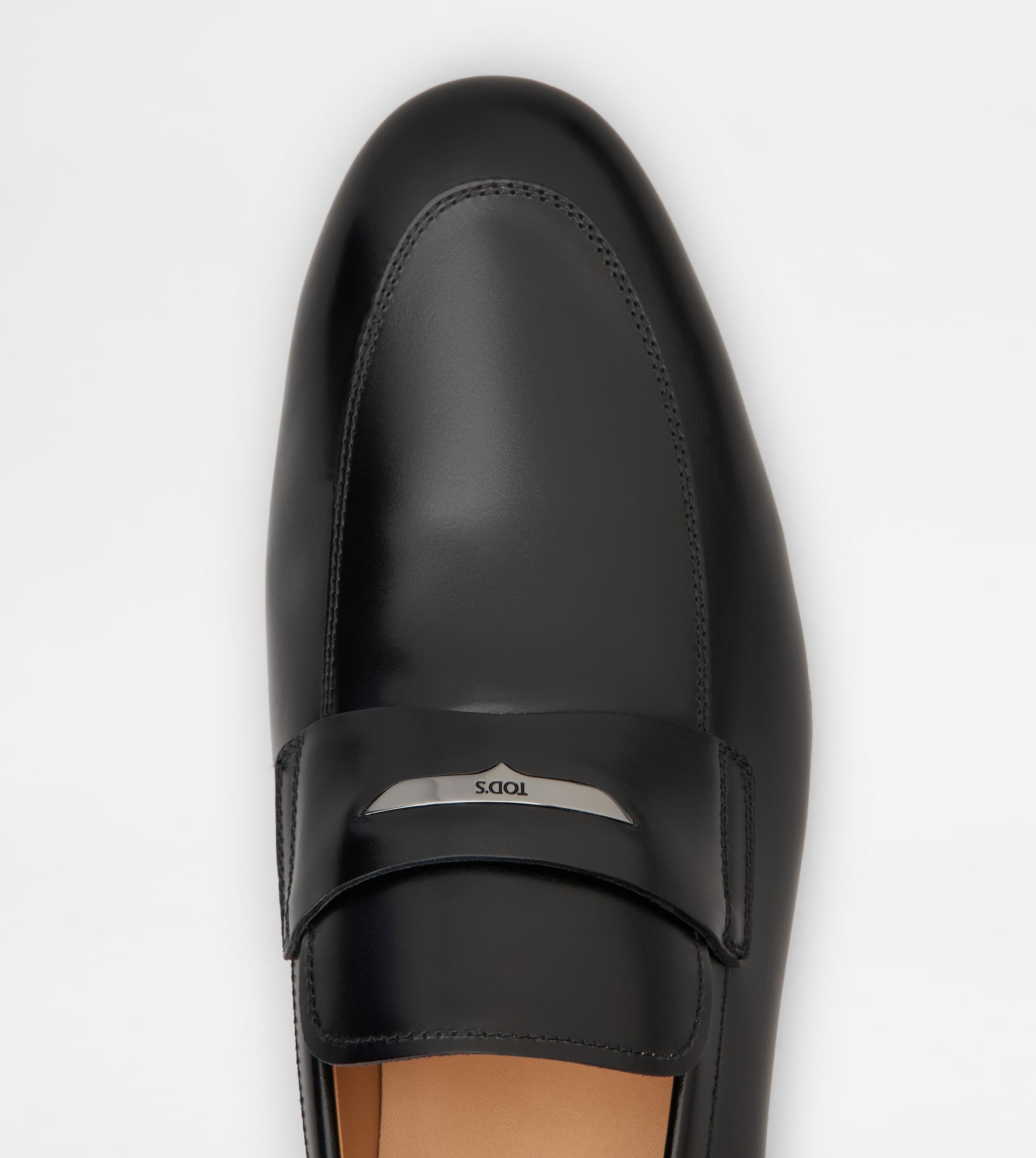 LOAFERS IN LEATHER - BLACK - 5