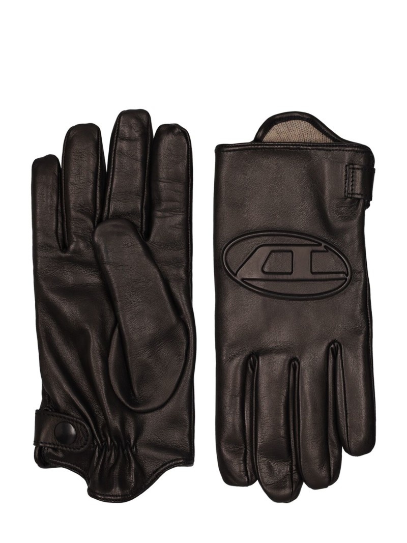 Oval-D soft Napa leather gloves - 1