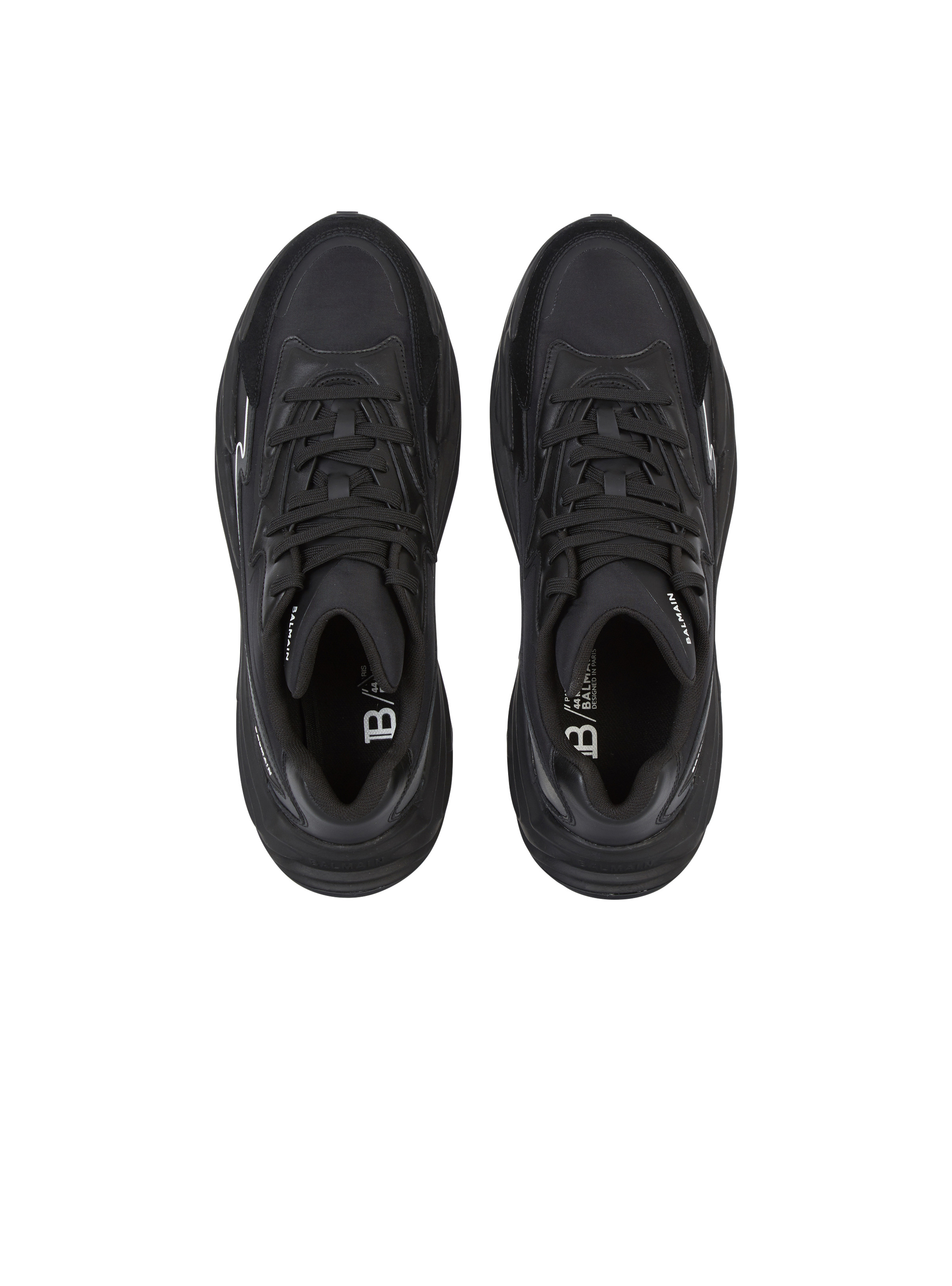 Run-Row leather sneakers - 3