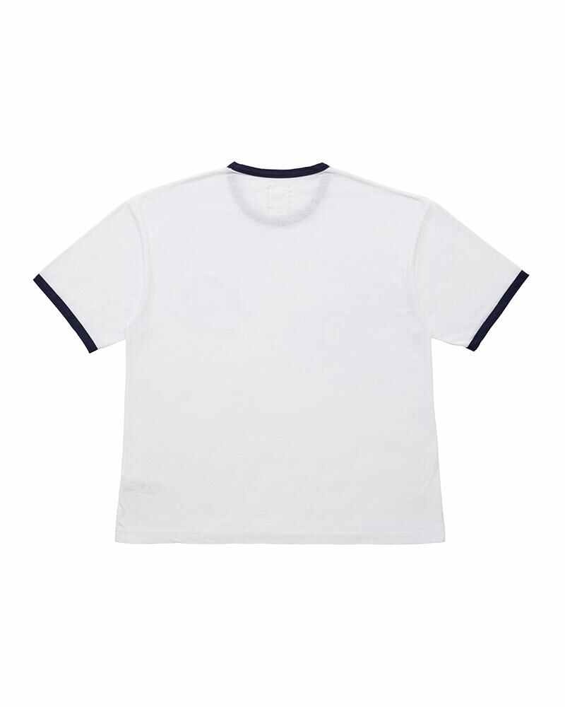 AMPLUS RINGER TEE S/S NAVY - 2