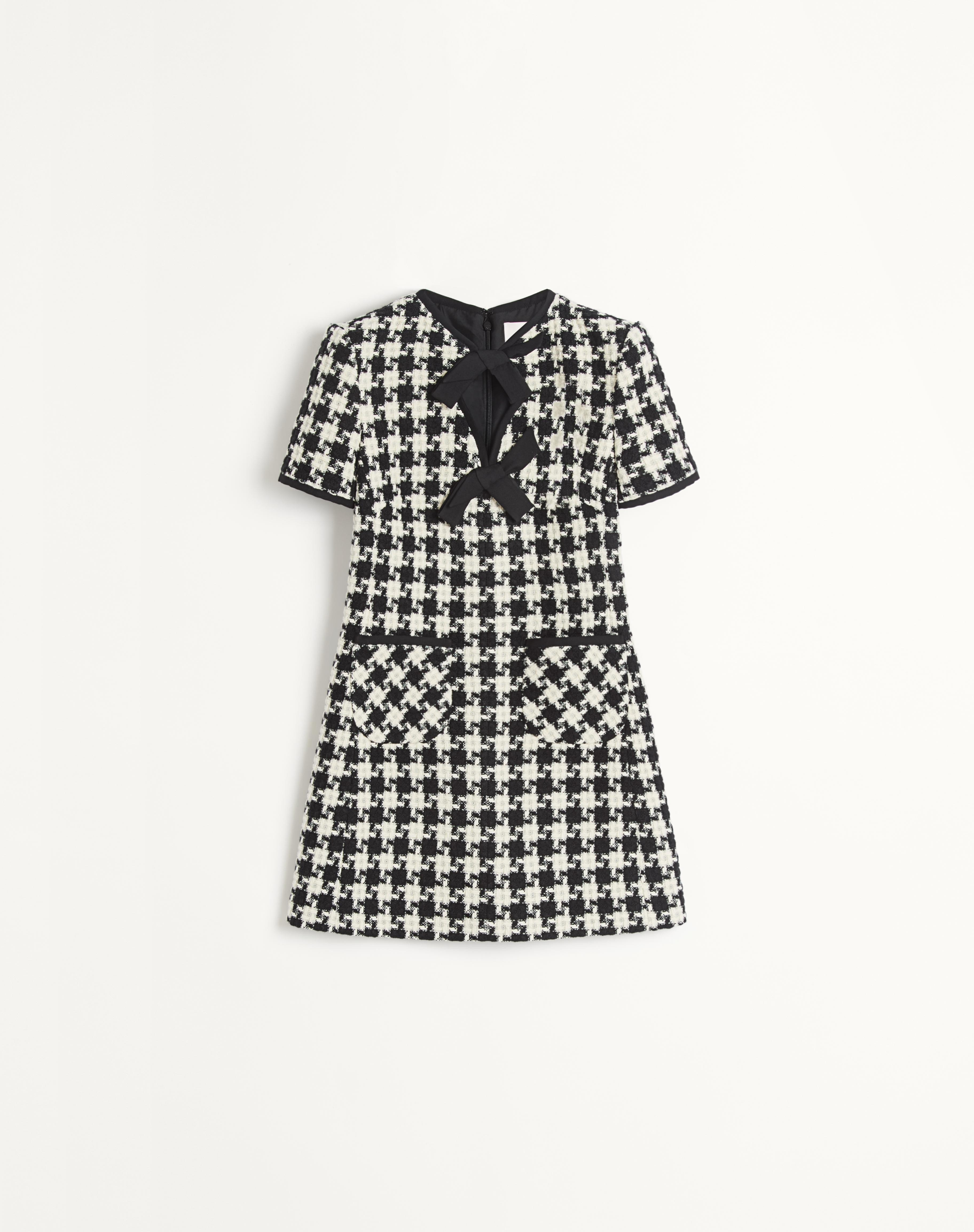 DAMIER LIGHT TWEED SHORT DRESS - 1