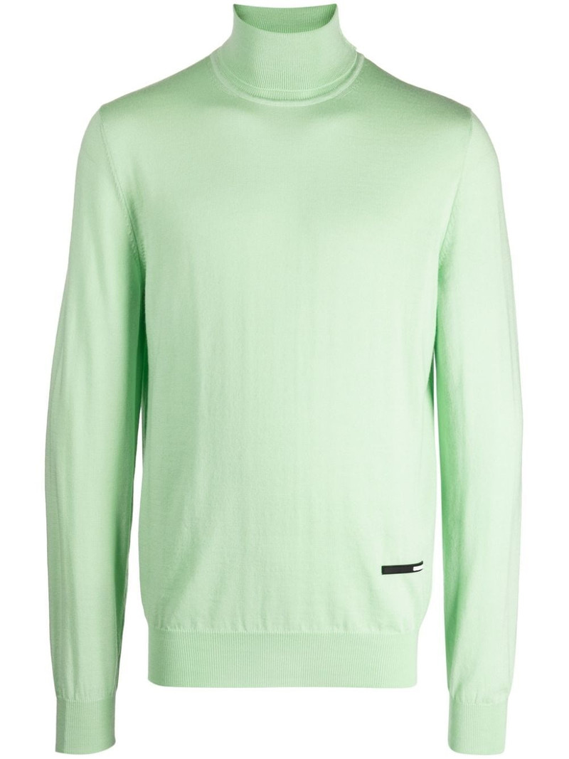 roll-neck wool jumper 1