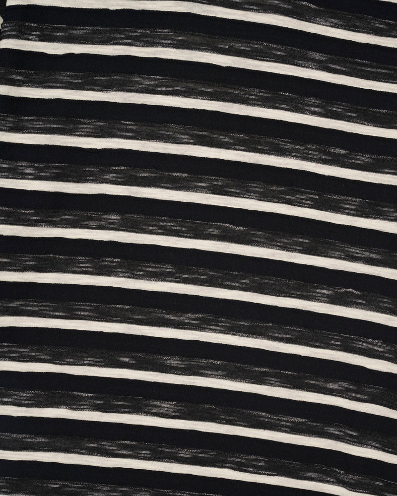 Casey Striped T-shirt - Black 4