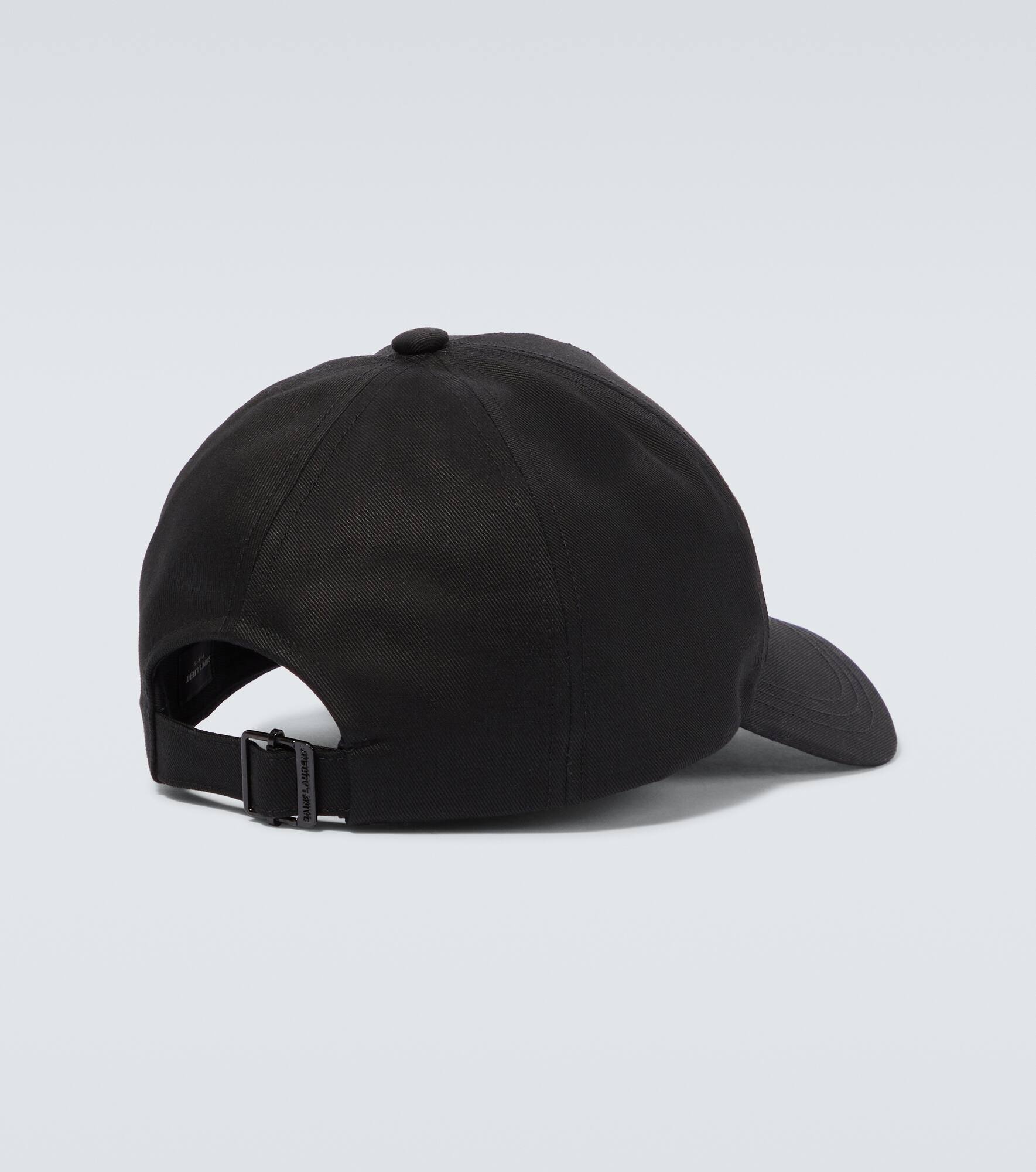 Logo gabardine baseball cap - 4