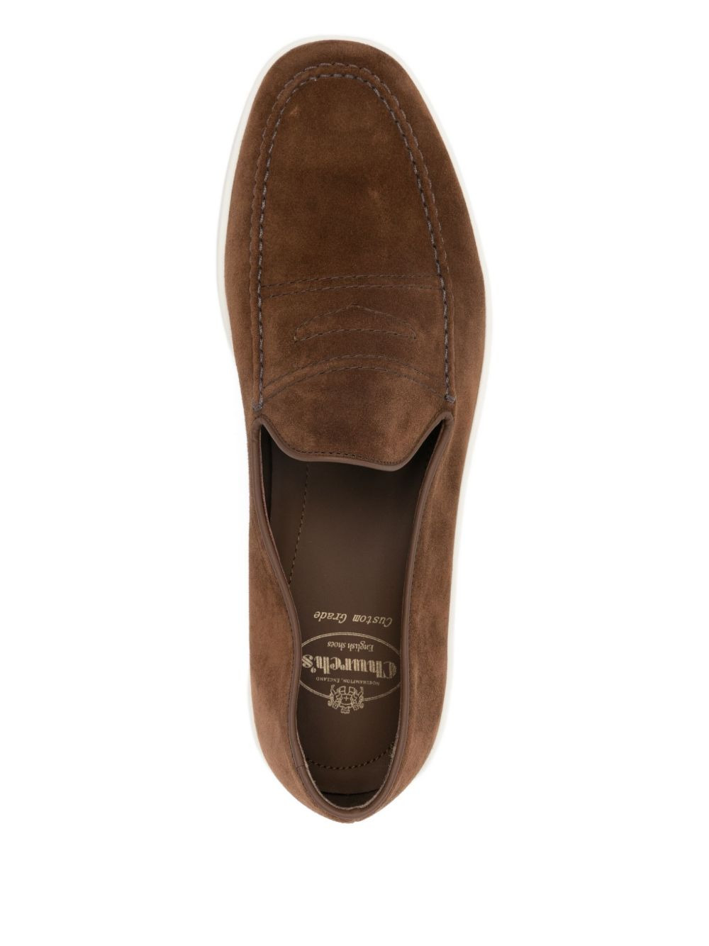 suede-leather loafers - 4