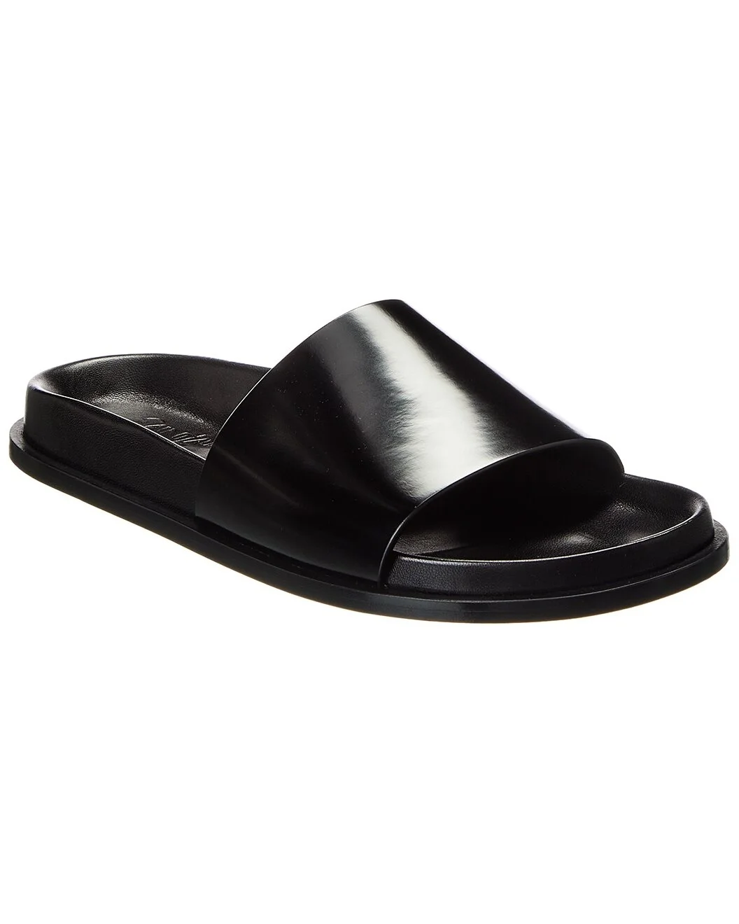 Saint Laurent Nichols Leather Slide - 1