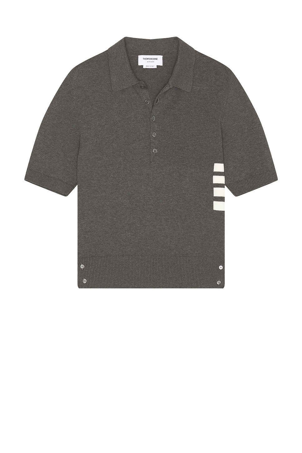 Jersey Stitch Relaxed Fit Short Sleeve Polo - 1