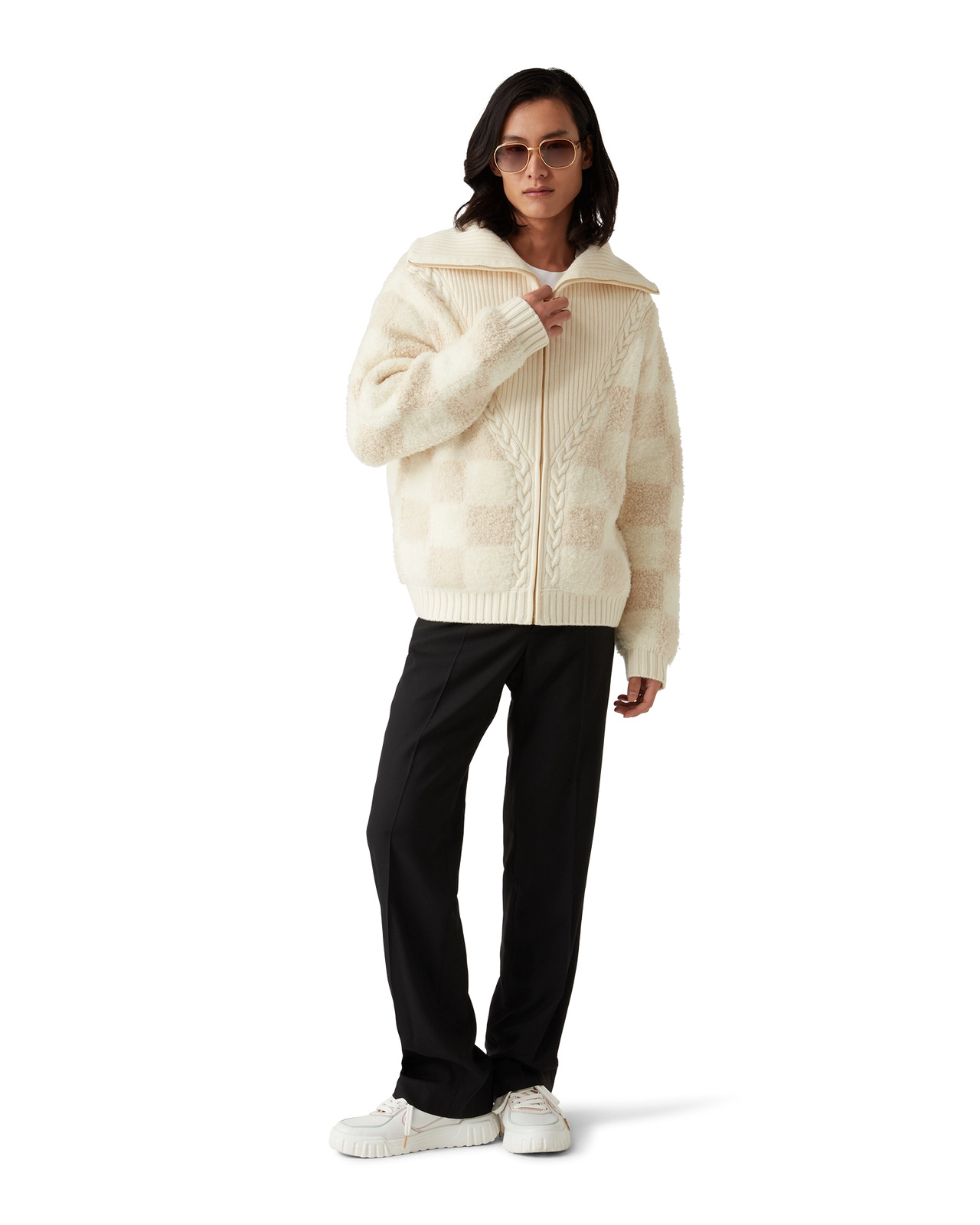 Merino Fleece Jacket | Casablanca Paris - 2