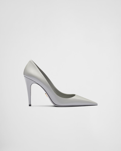 Prada Brushed leather pumps outlook