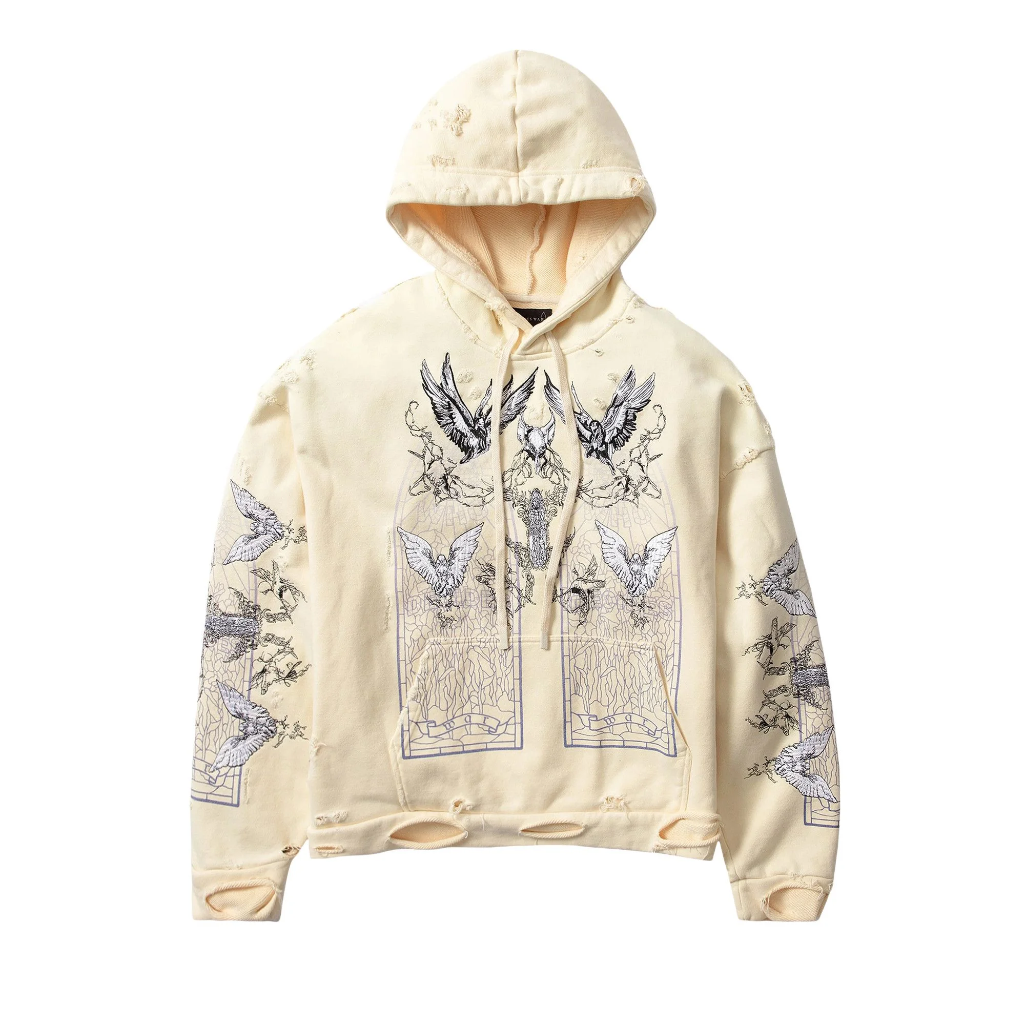 Who Decides War Ascension Hooded Pullover 'Cloud' - 1