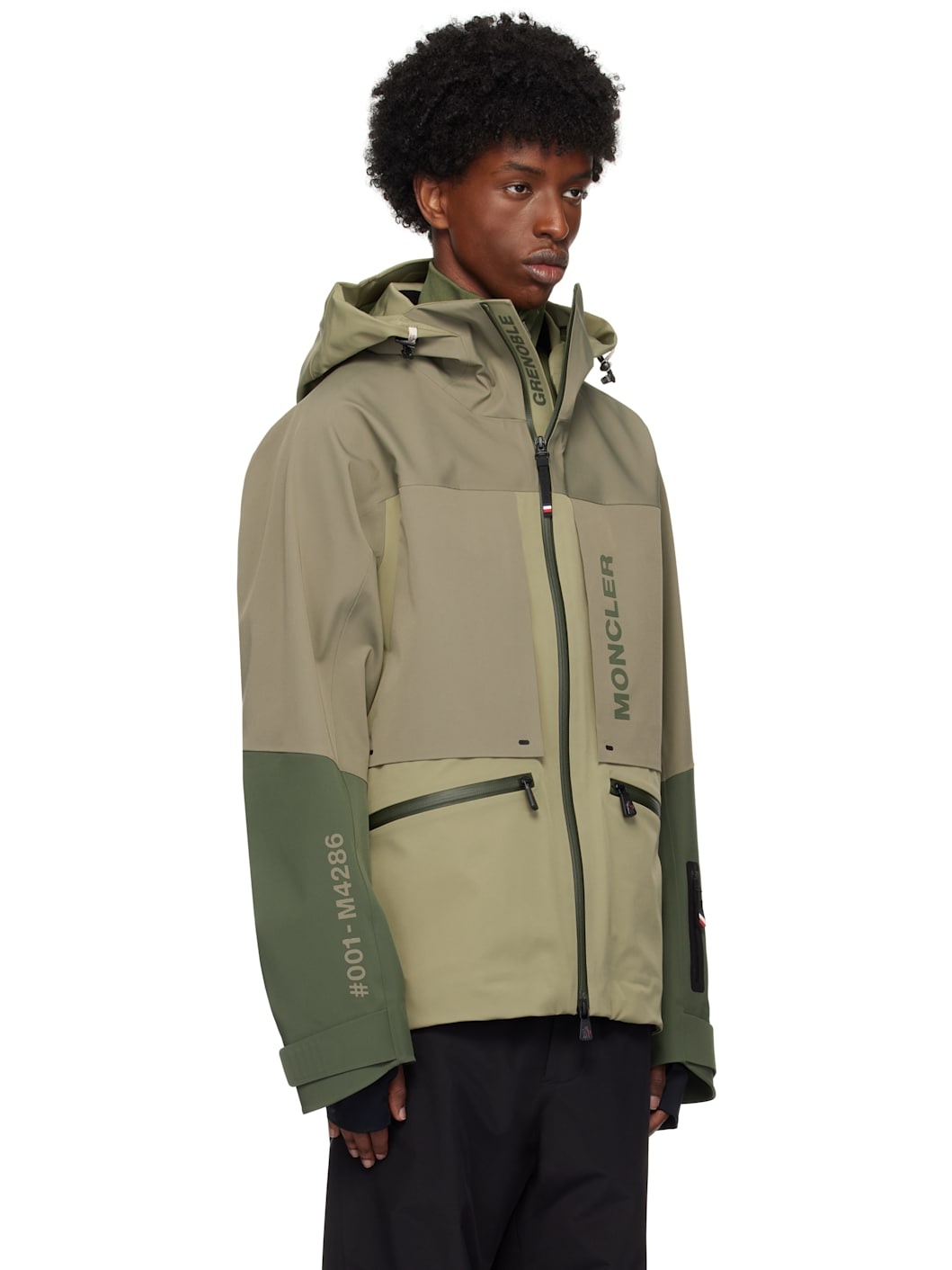 Khaki Fussen Ski Jacket - 2