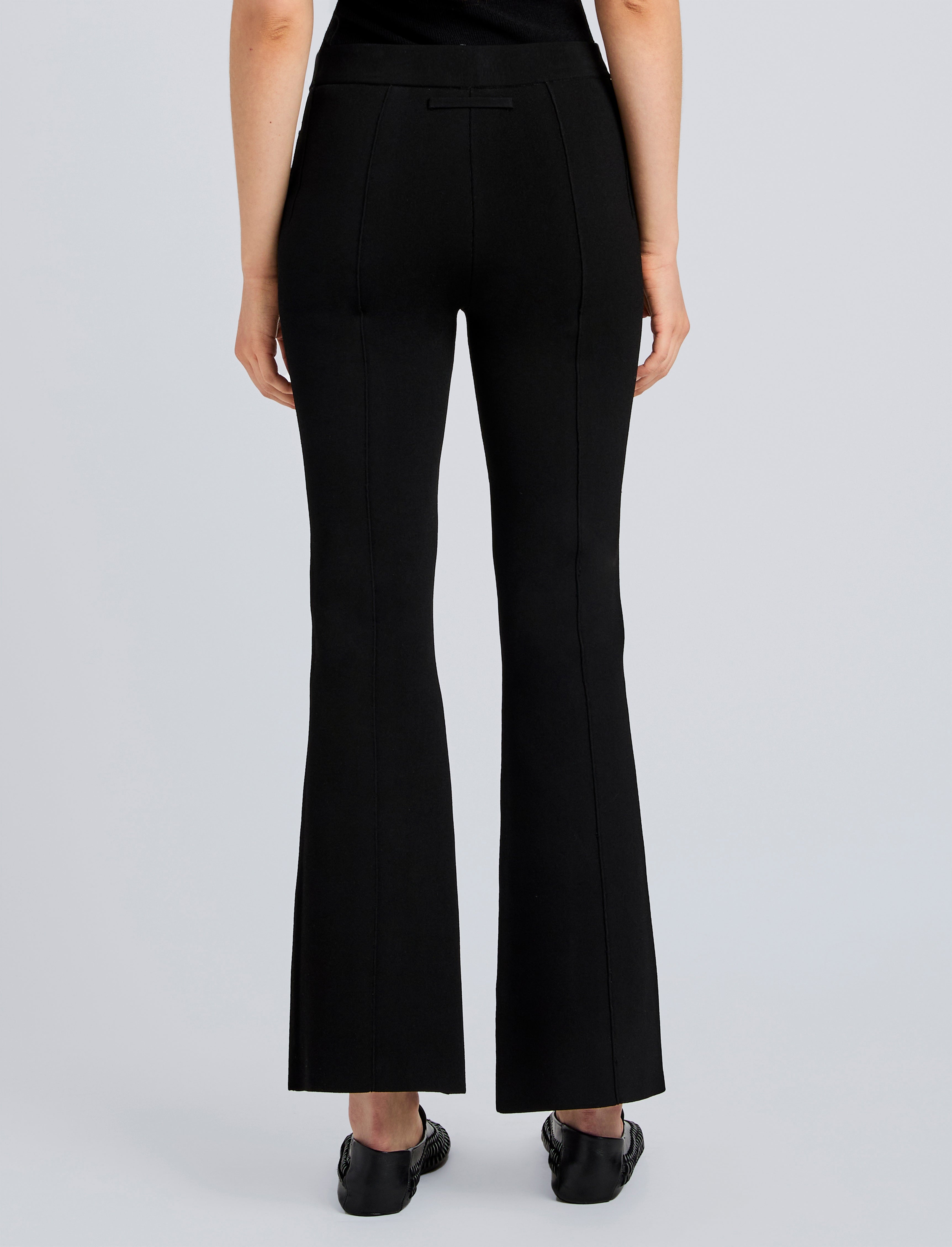 Shaila Pant in Silk Viscose Knit - 4