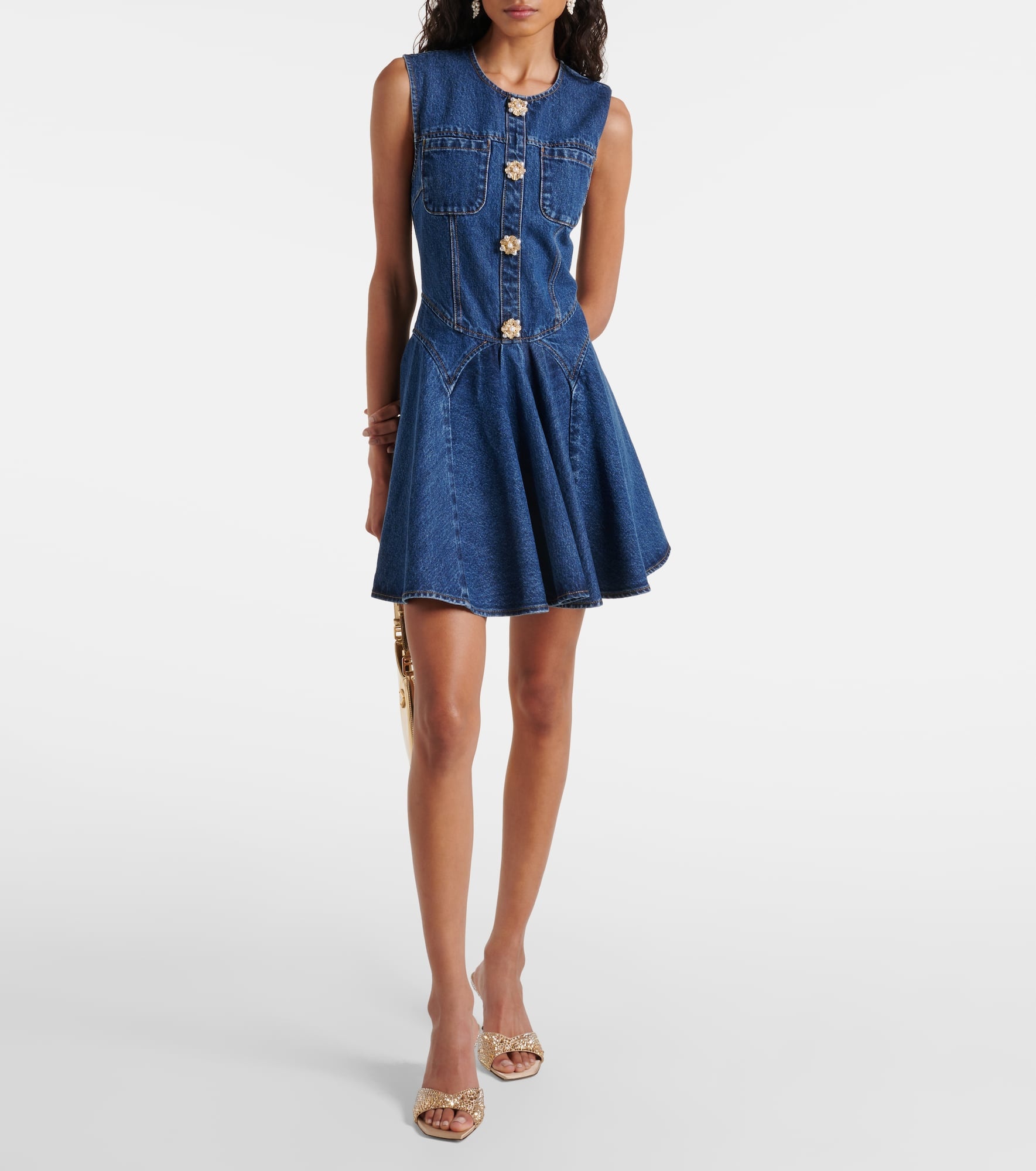 Denim minidress - 2