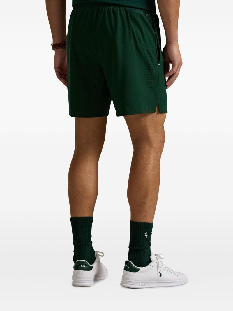 logo-embroidered shorts 4